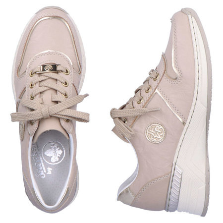 Półbuty damskie Rieker N4349-60 beige
