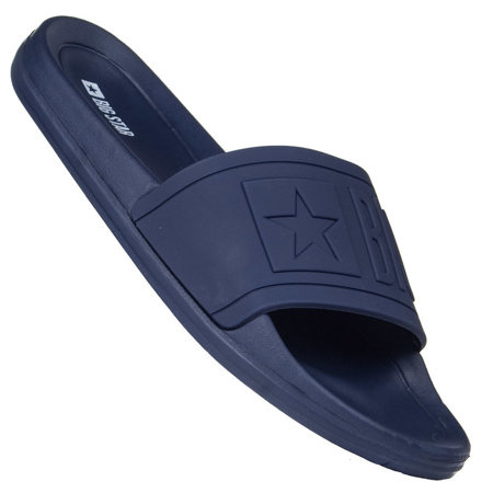 Klapki męskie Big Star DD174688 granat