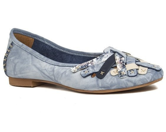 Balerinki Maciejka 01358-45/00-0 niebieski