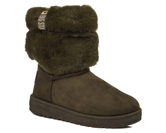 Śniegowce damskie Big Star II274124 khaki