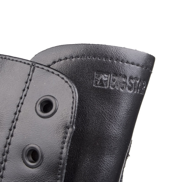 Trzewiki damskie Big Star OO274108 czarne 