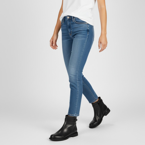 Czarne eleganckie botki damskie Filippo DBT7357/25 BK skórzane ocieplone