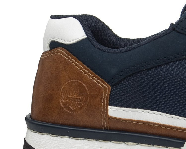 Sneakersy Rieker B5129-14 blue niebieski