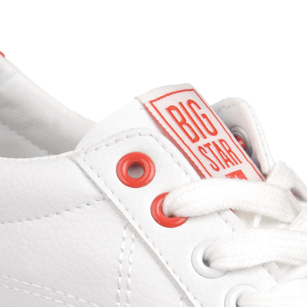 Tenisówki Big Star BB274210 white/red