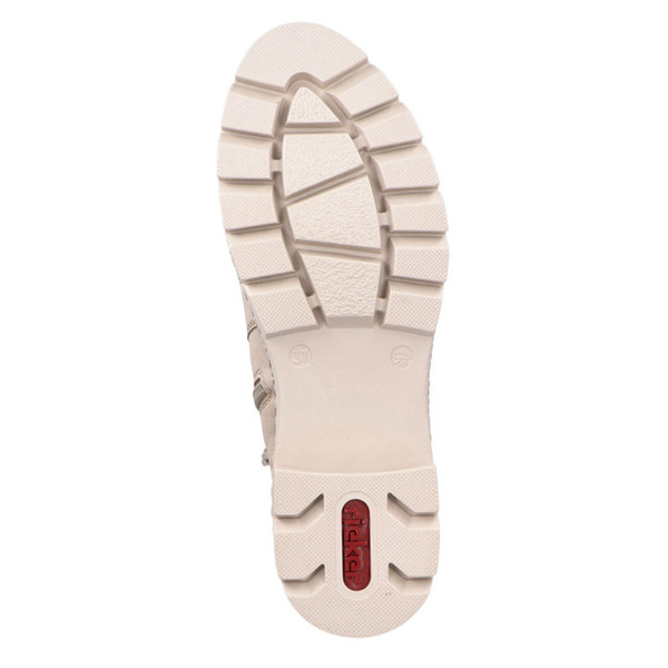 Botki damskie Rieker X5772-60 beige 