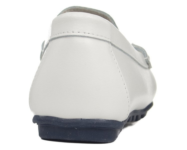 Mokasyny Filippo DP1406/21 white białe