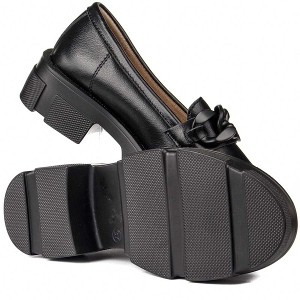 Mokasyny Filippo DP3221/22 BK BK czarne