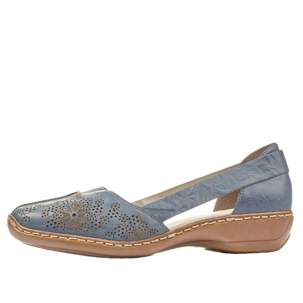Półbuty damskie Rieker 41396-12 blue 