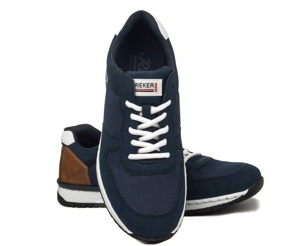 Sneakersy Rieker B5129-14 blue niebieski
