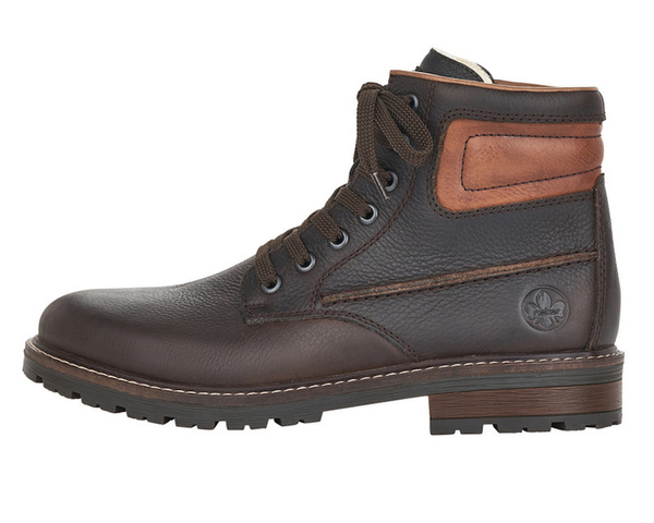Trzewiki Zimowe Rieker 32023-25 brown brąz