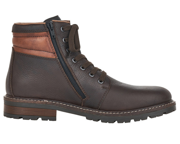 Trzewiki Zimowe Rieker 32023-25 brown brąz