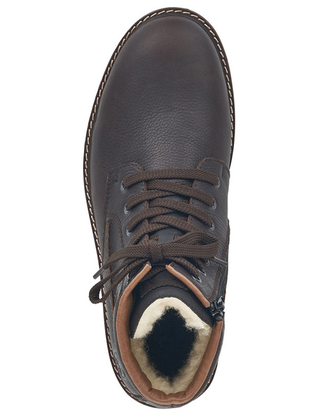 Trzewiki Zimowe Rieker 32023-25 brown brąz