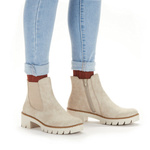 Botki damskie Rieker X5772-60 beige 