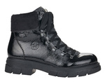 Botki damskie Rieker Z9132-00 black lakier