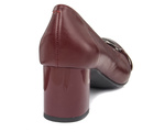 Czółenka Bioeco by Arka 6131 1573 bordo