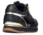 Sneakersy Tamaris 1-23603-28 048 black/gold 