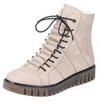 Trzewiki damskie Rieker Y3420-60 beige beż